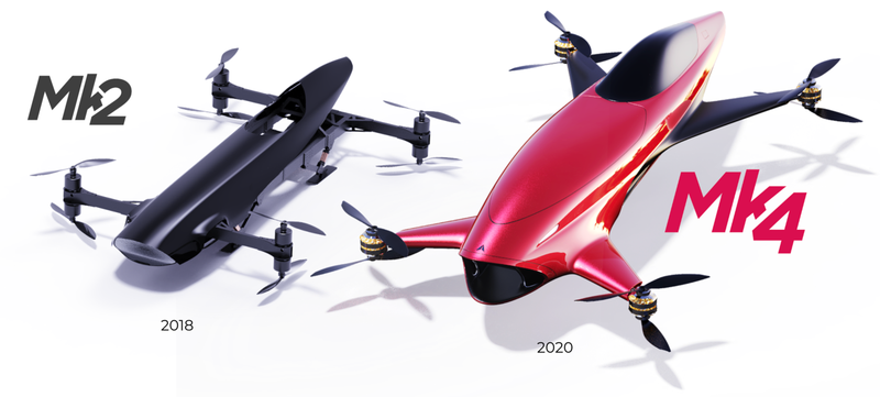 Illustration for article titled Airspeeder Wants to Reinvent Racing With Single-Seat Flying Electric Cars